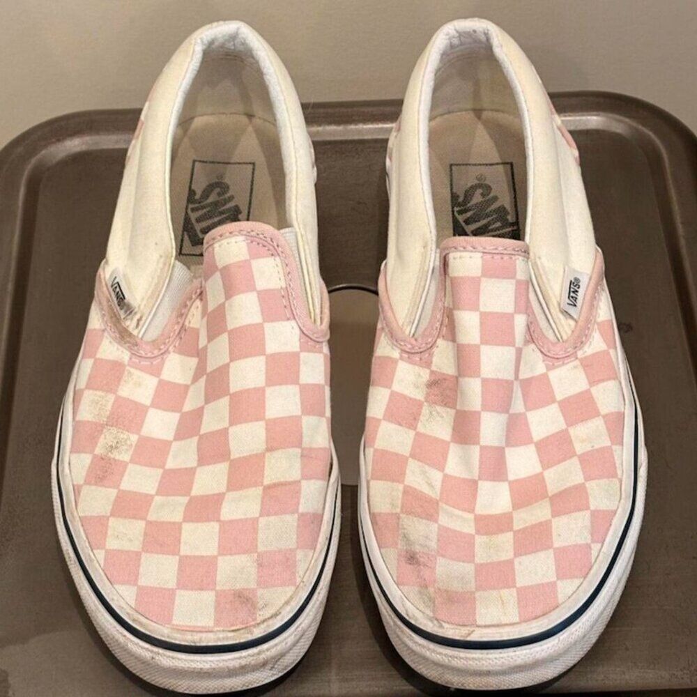 Vans Women's Pink Slides